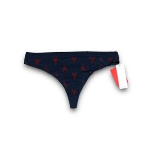 Tommy John Women's Second Skin "Lobster Print" Thong - XL